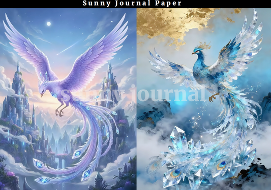 B0011-Phoenix A5 Paper 10 pcs no repeat