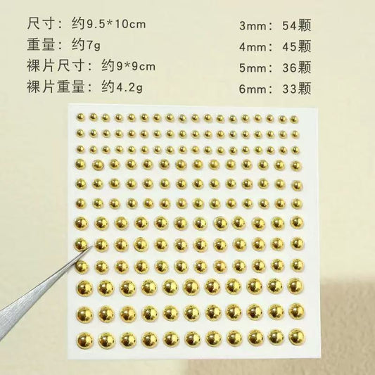 3D Rivet & Metallic Stud Stickers