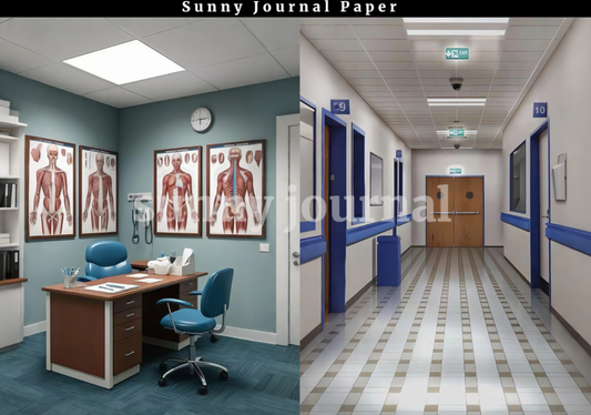 B0050-Hospital A5 paper 10pcs no repeat