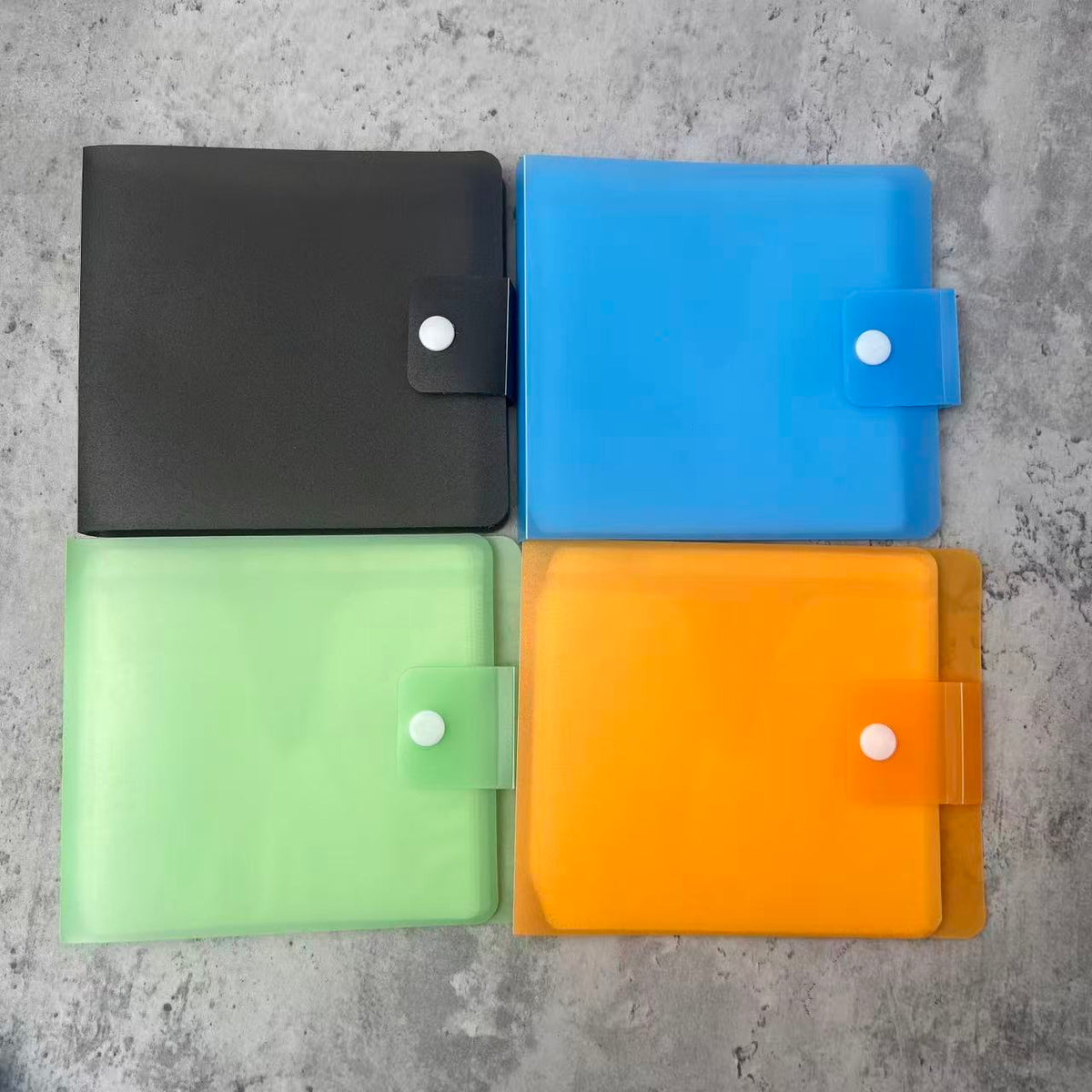 Muti-color Round CD ATC cards 10.5cm