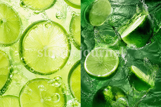 B0090-Various Fruit Background A5 paper 10pcs no repeat