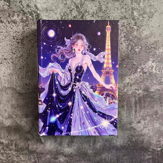 D0020 Girls in Paris Wooden Book Box