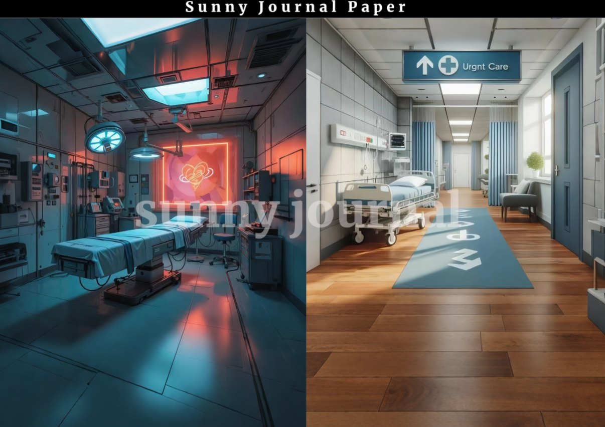 B0050-Hospital A5 paper 10pcs no repeat