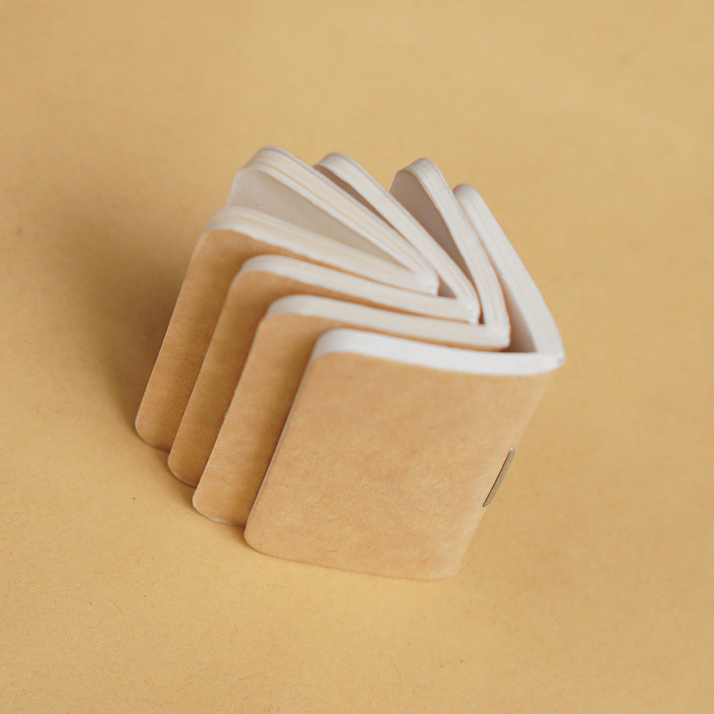 Mini Retro Real Leather Journal Book