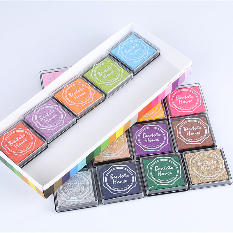 1 set 20 Colors Craft Ink Pad Stamps