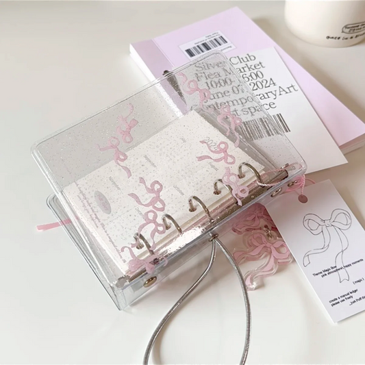 M5 ATC Pink Bow Binder(only cover)