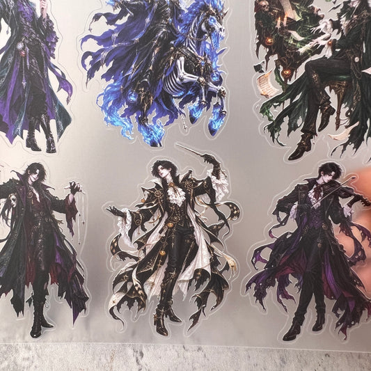 A0213--Magical Boy PET Sticker 1 Pcs A5 Size