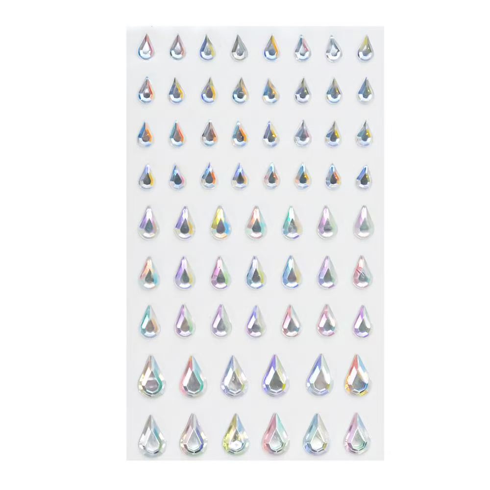 Gothic Tears Water drop 3D Stickers