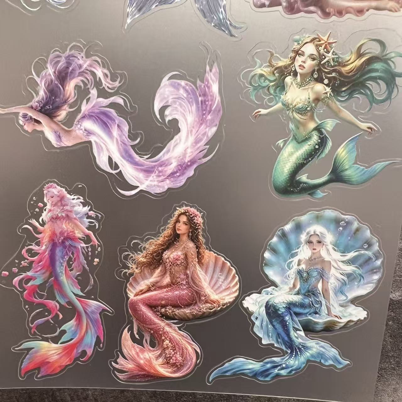 A0141--Memaid PET Sticker 1 Pcs A5 Size