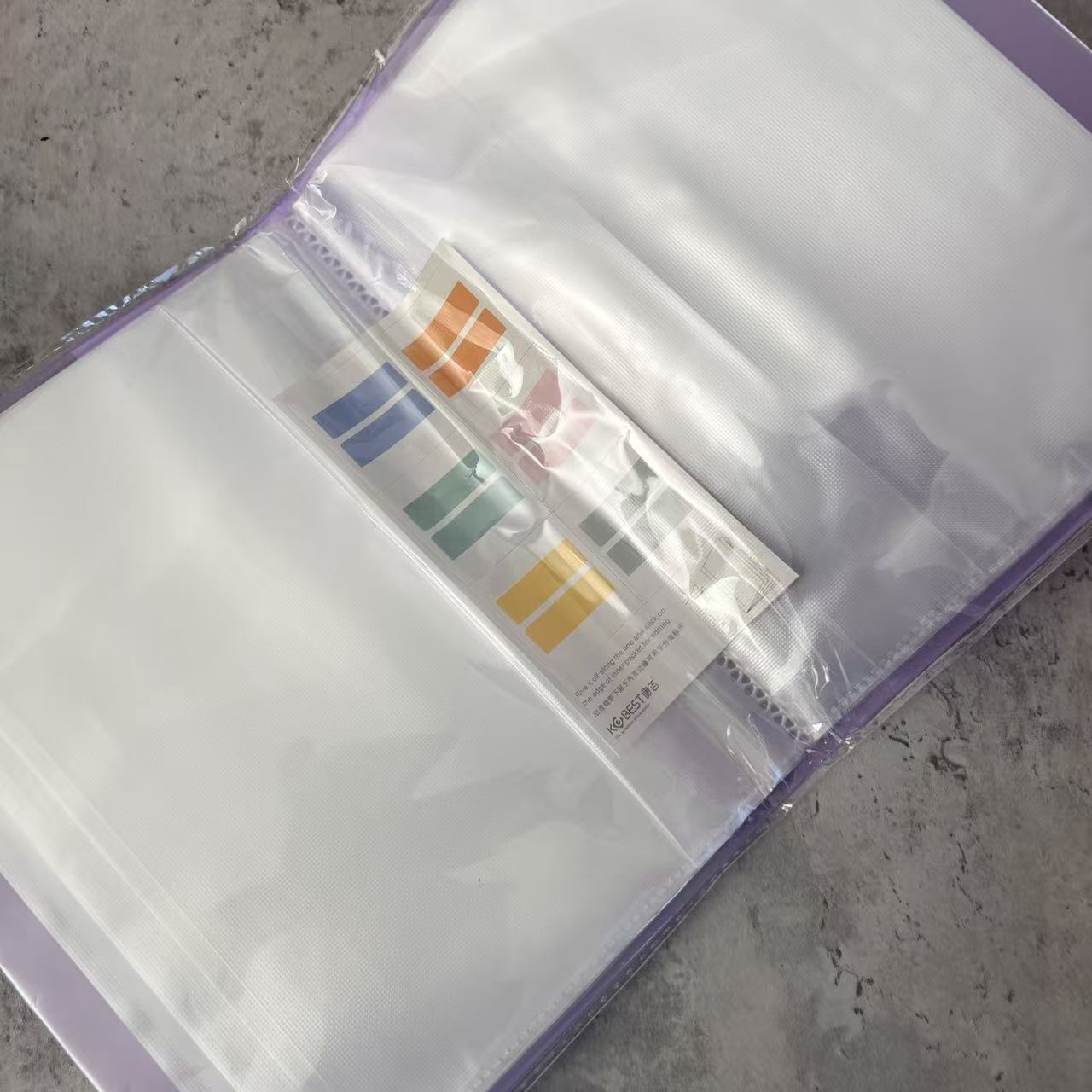 Sunny Pick--A5 Size Storage Card Album (40 inners)