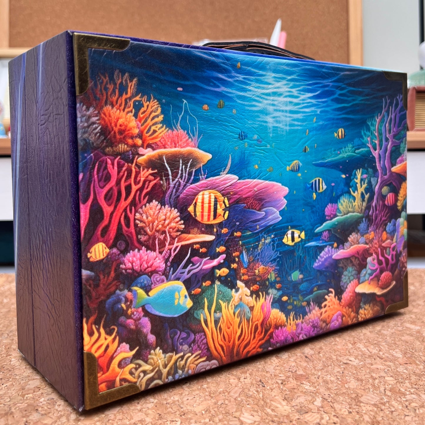 D004-Underwater Ocean Wooden Box