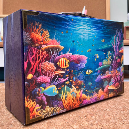 D004-Underwater Ocean Wooden Box