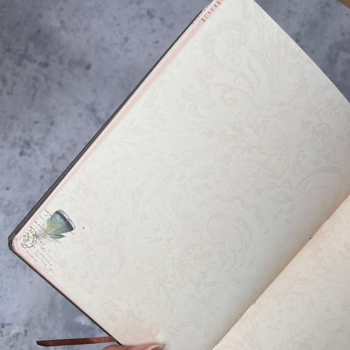 Retro Peacock A5 Journal Paper Books 110 pages