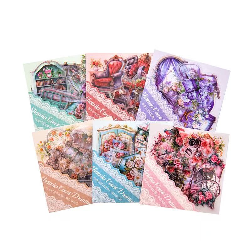Home Decor PET Stickers 10 Sheets Per Pack