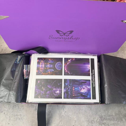 Sunny Pick-Purple Magic Bundle（Beginner Starter Kit for Journaling）