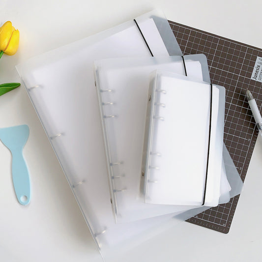 A5 Loop Binder Transqarent Card Album/ Storage Album