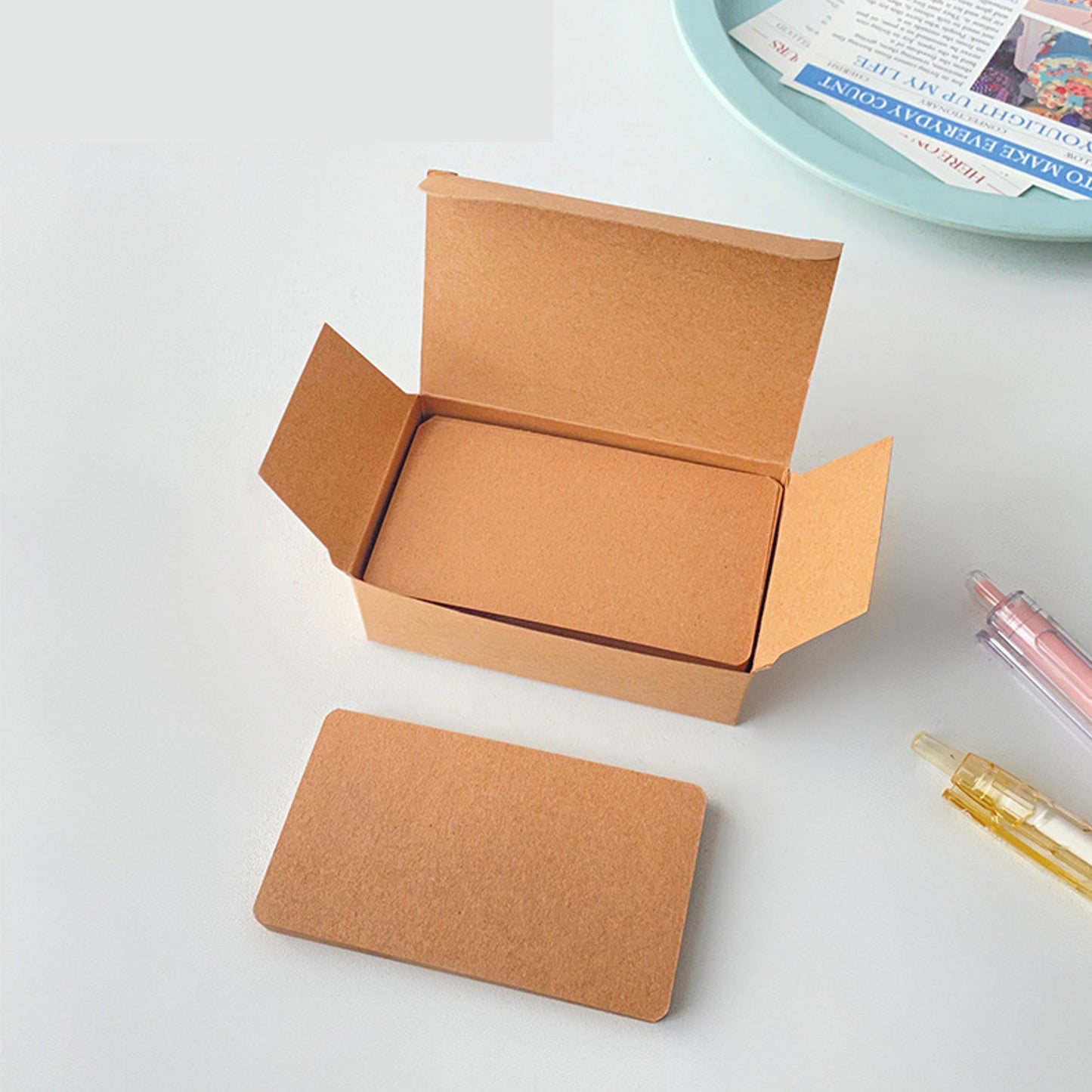 Colorful ATC Paper cards 10 pcs /pack（5.2*8.8cm）
