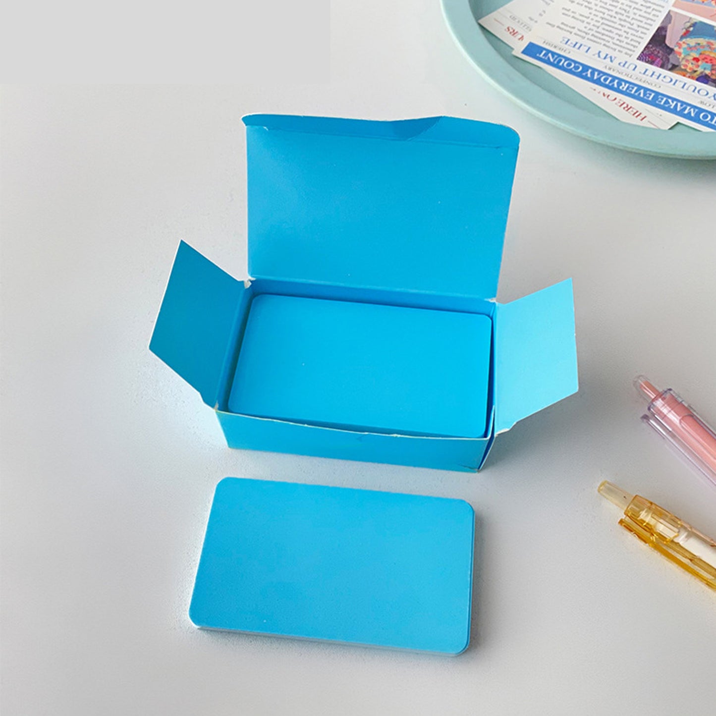 Colorful ATC Paper cards 10 pcs /pack（5.2*8.8cm）