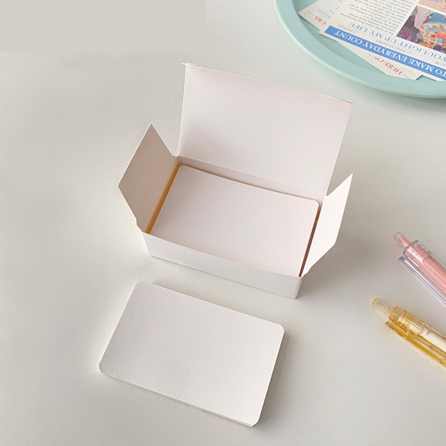 Colorful ATC Paper cards 10 pcs /pack（5.2*8.8cm）