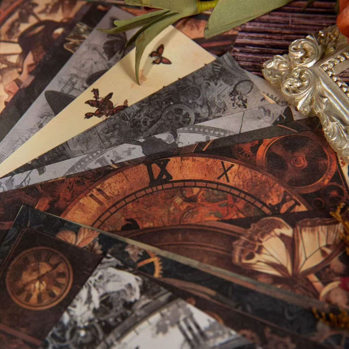 Steampunk Butterfly Journal Paper 30 Sheets Per Pack