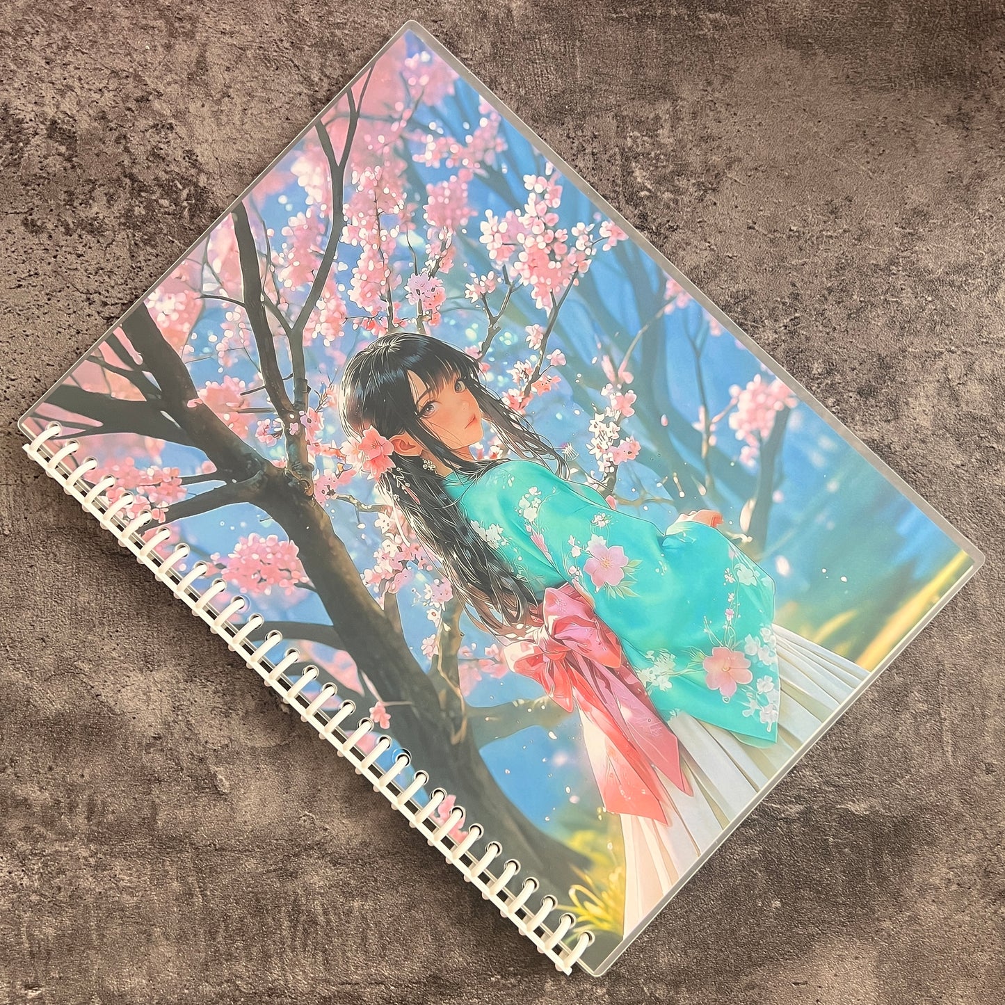Pink Cherry Kinomo Girls A4 Release Paper Books Detachable Ring Binder  (50 PCS)