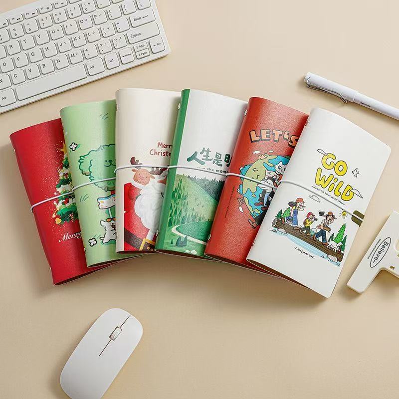 A6 Loose-leaf Planner Custom Notebook with Color UV Printed Cover
