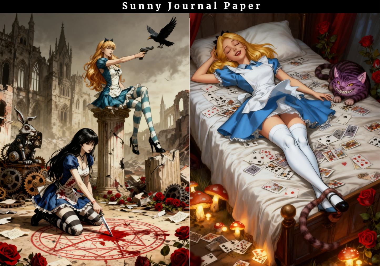 B0024-Dark Twins Alice 20 images no repeat