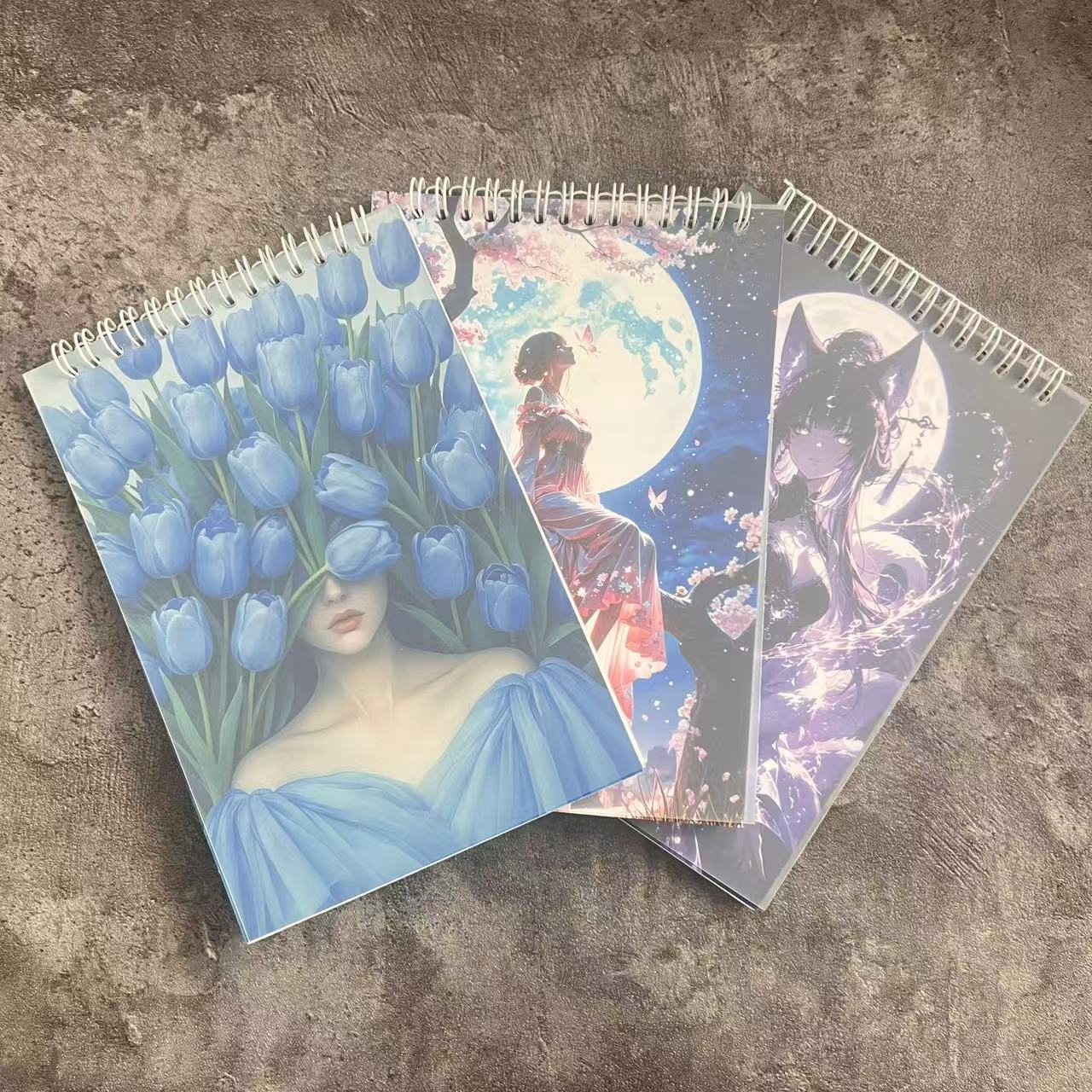 A5 Spiral Journal Notebook - Custom Cover Available with Your Design