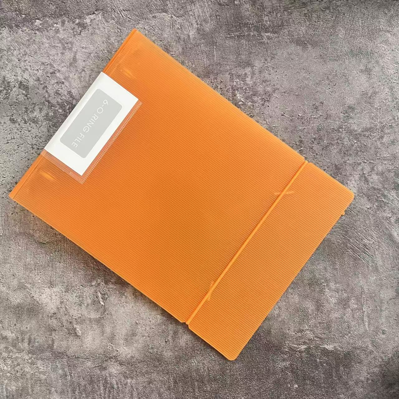 A5 Horizontal Loose-Leaf Binder, Clear Pocket Pages, Transparent Display Folder, Journal Organizer