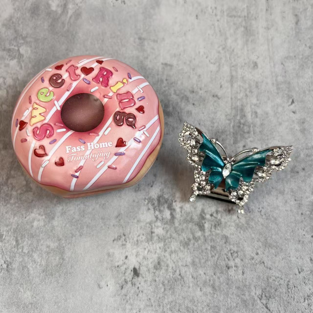 Sunny Handmade Blue Butterfly Journal Clips