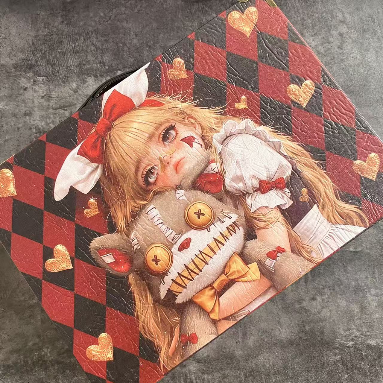 D0026 Voodoo Doll Wooden Box