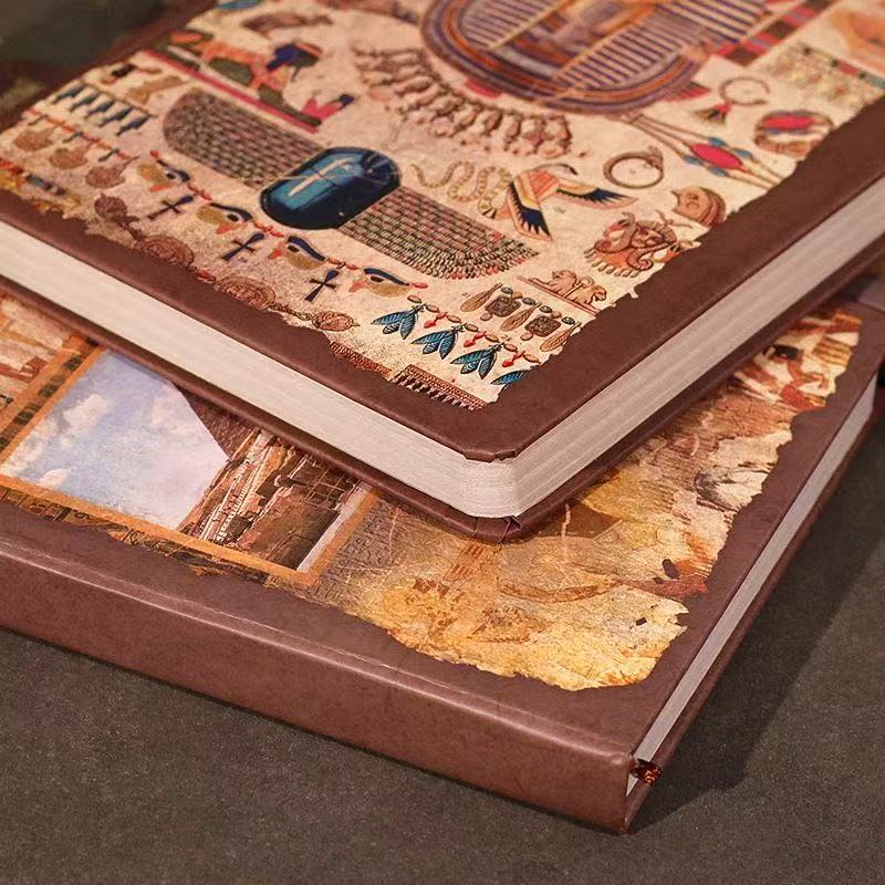 Retro Egyptian-style A5 Journal Paper Books 110 pages