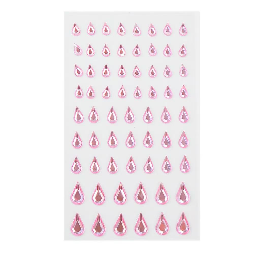 Gothic Tears Water drop 3D Stickers