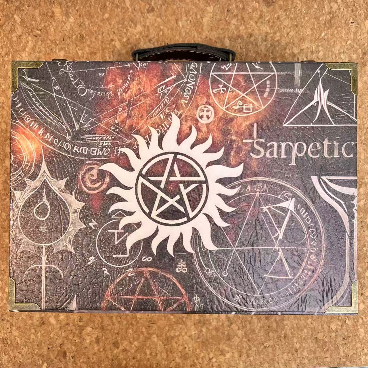 D002- Astrolabe Magic Wooden Box