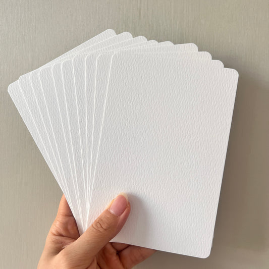ATC Size 6.4*8.9cm Watercolor Paper /ATC Paper --- 10 Pcs 1 Bag