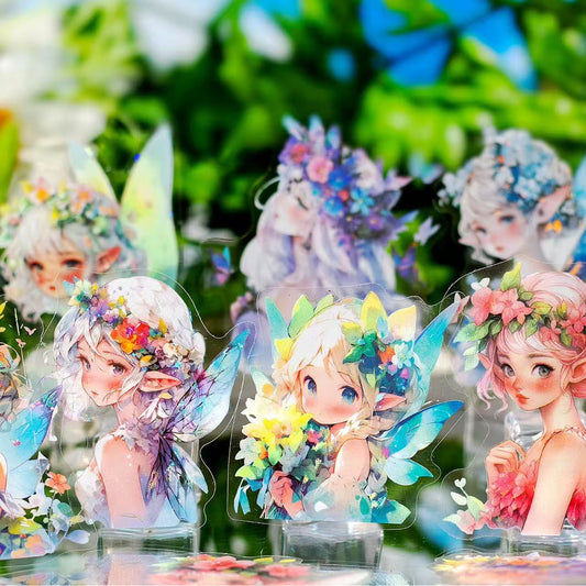 Fairy PET Stickers 10 Sheets Per Pack