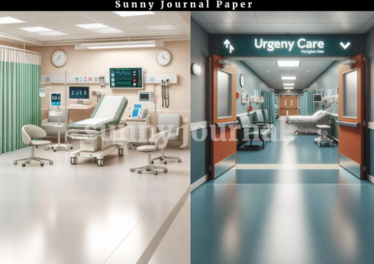 B0050-Hospital A5 paper 10pcs no repeat