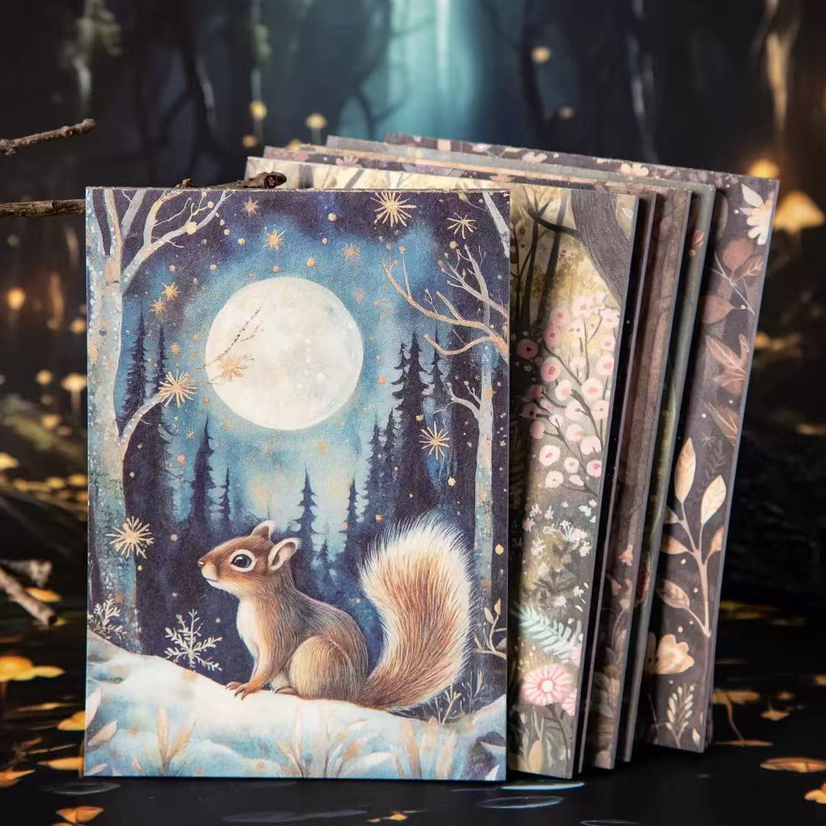 Forest Magic Animal Scrapbook Paper 30 Sheets Per Pack