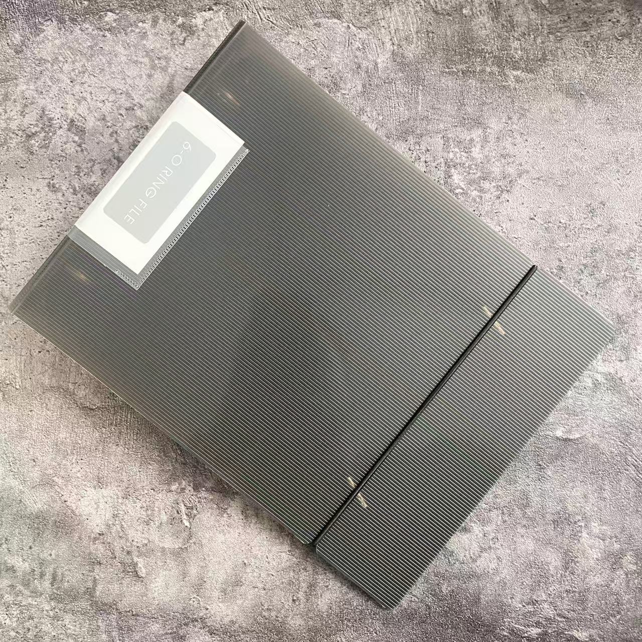 A5 Horizontal Loose-Leaf Binder, Clear Pocket Pages, Transparent Display Folder, Journal Organizer