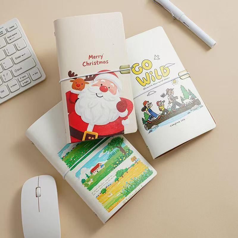 A6 Loose-leaf Planner Custom Notebook with Color UV Printed Cover