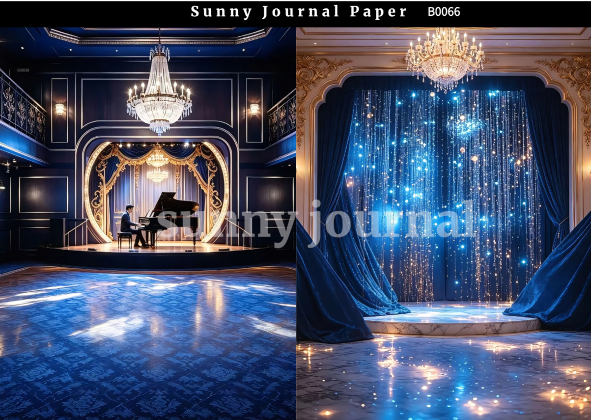B0066-Luxury Bar Paper A5 paper 10pcs no repeat