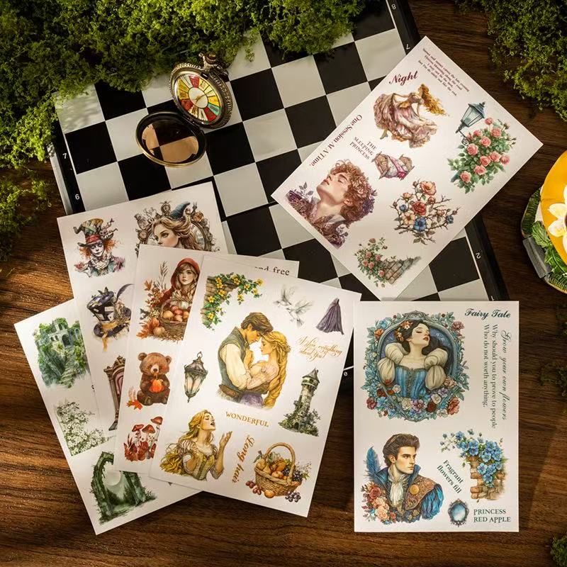 Fairy‑Tale Themed Sticker Book