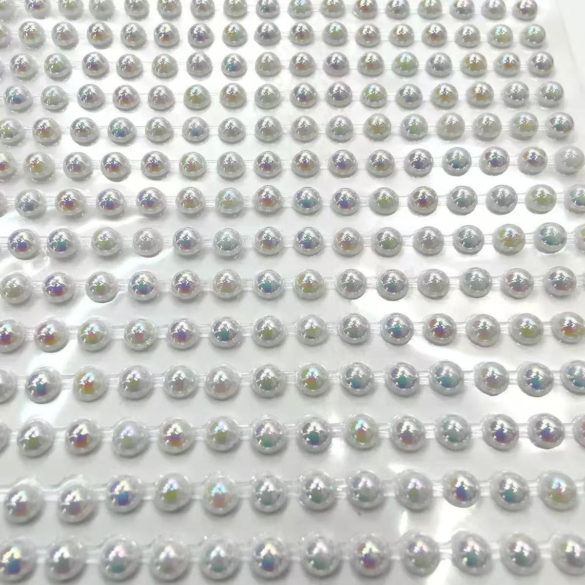 Connected Strip Pearl 3D Stickers