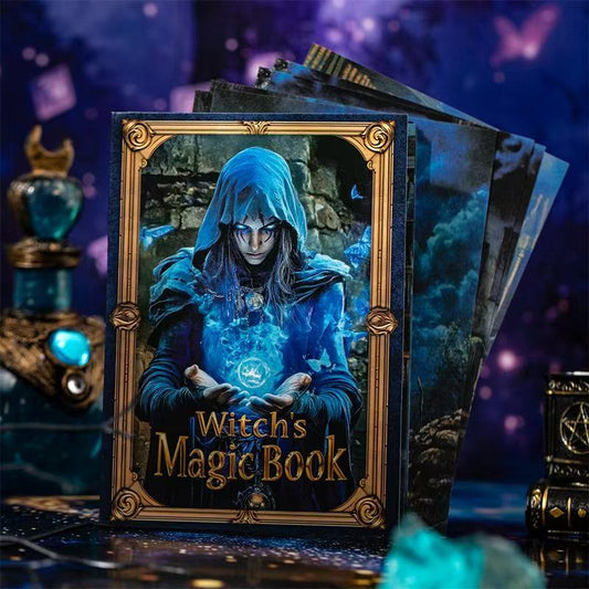 Witch's Magic Book Scrapbook Paper 50 Sheets Per Pack