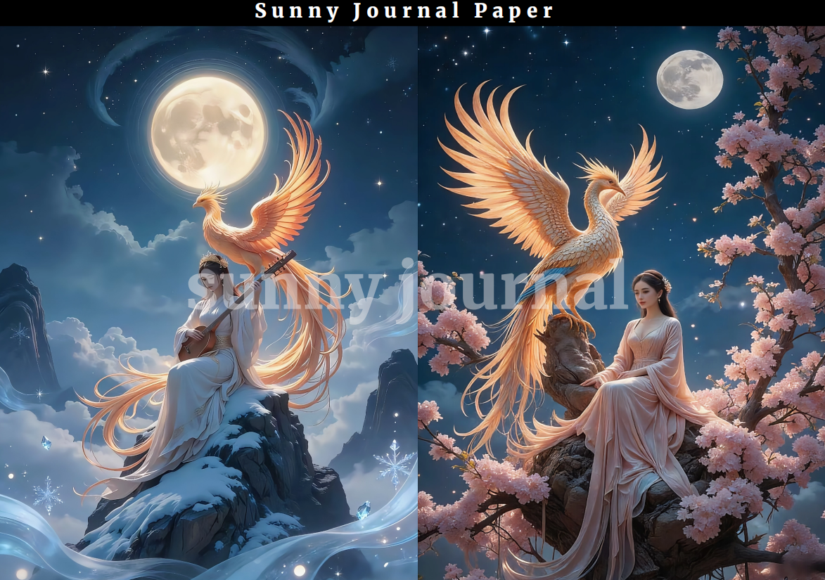 B0011-Phoenix A5 Paper 10 pcs no repeat