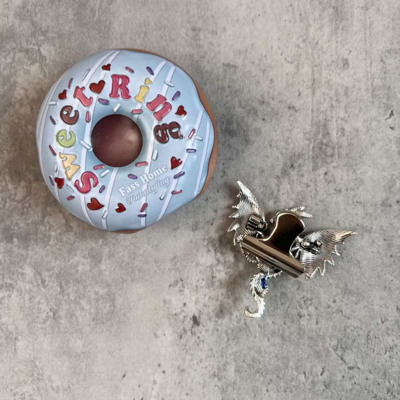 Sunny Handmade Steampunk Dragon Journal Clips