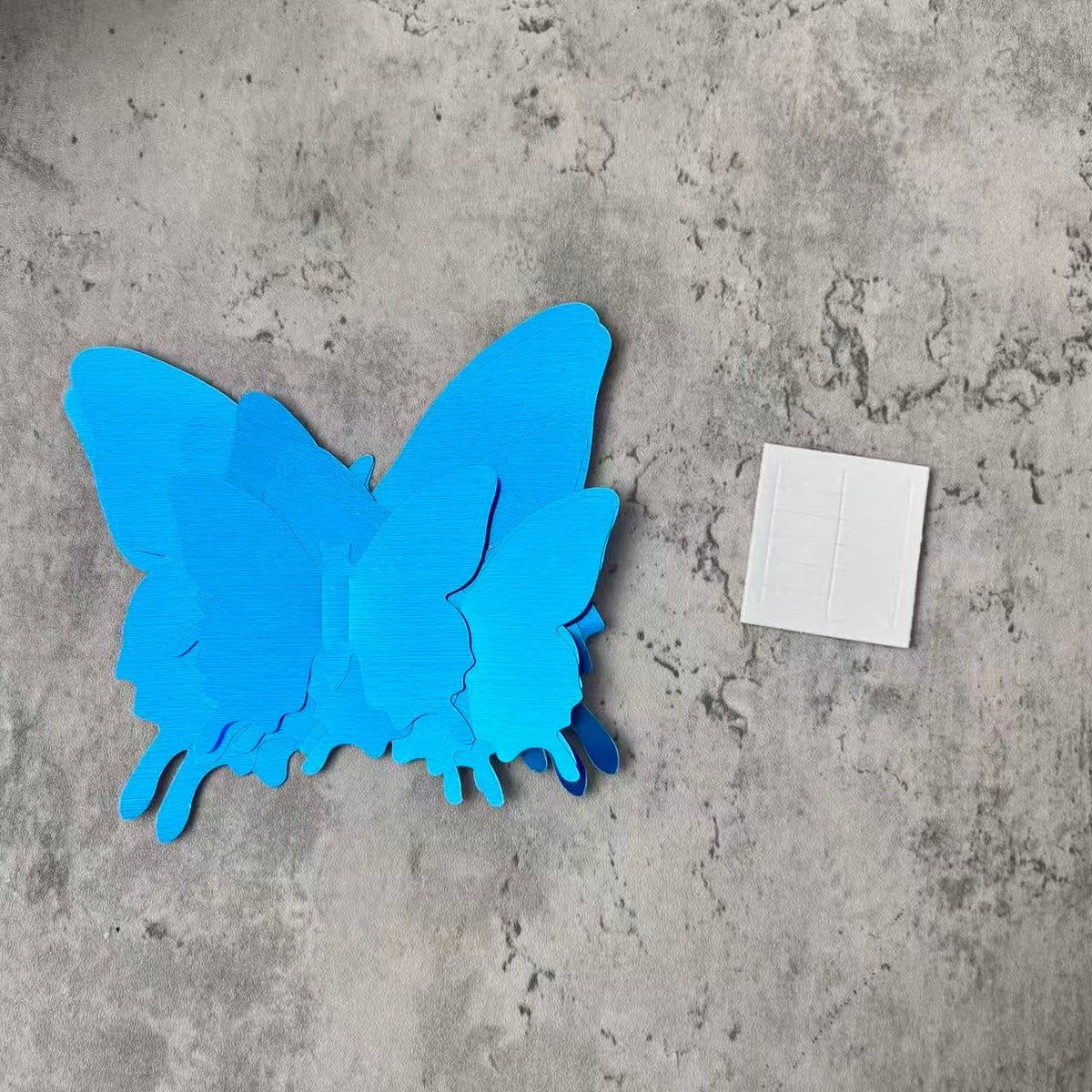 Reflective Mirror 3D Butterfly