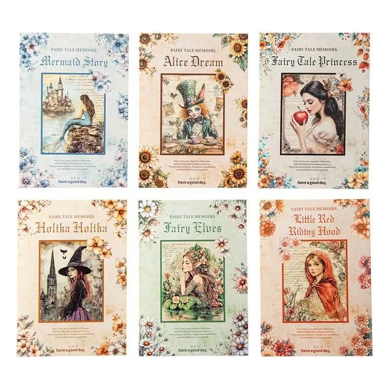 FariyTale Scrapbook Paper 30 Sheets Per Pack