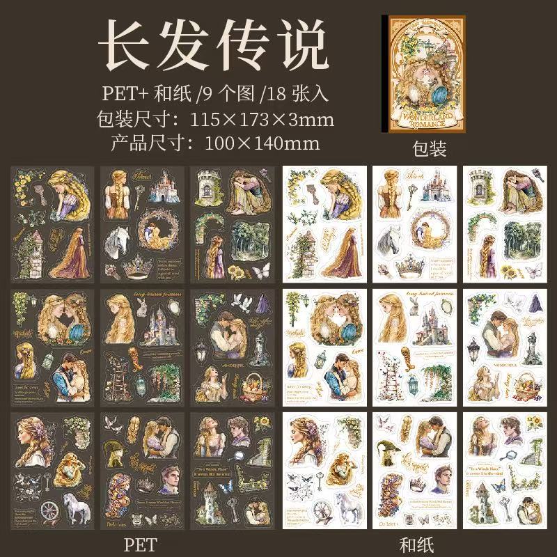 Fairy‑Tale Themed Sticker Book