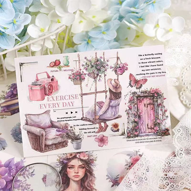 Sticker Book---Vintage Theme《Old Dream Voyage Series》